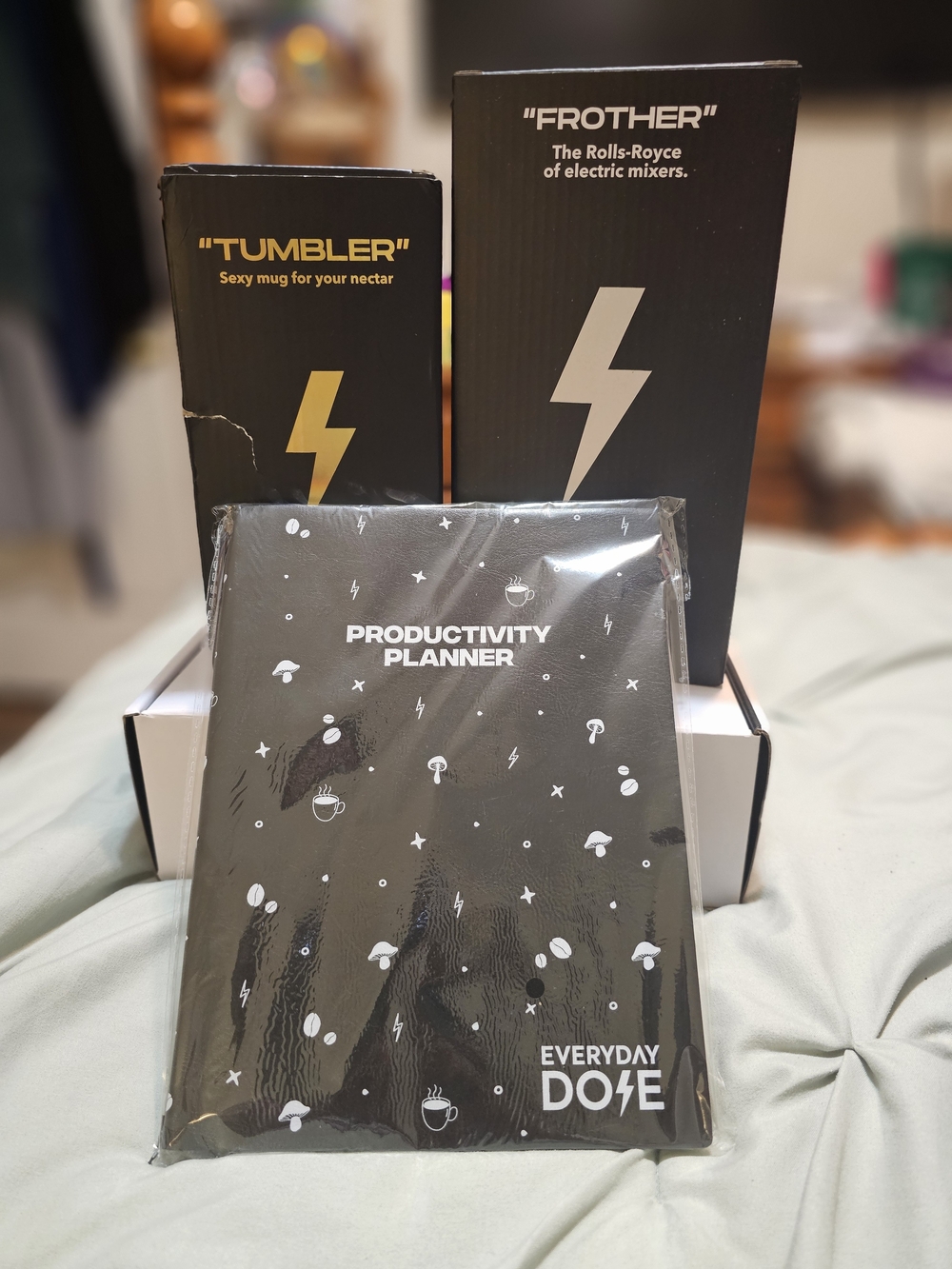 Tumbler, Frother, And Planner